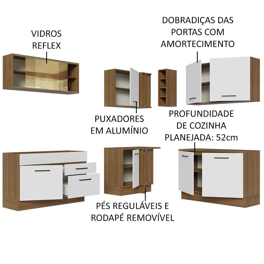 Foto 4 | Cocina Integral De Esquina 389cm Agata Madesa 01