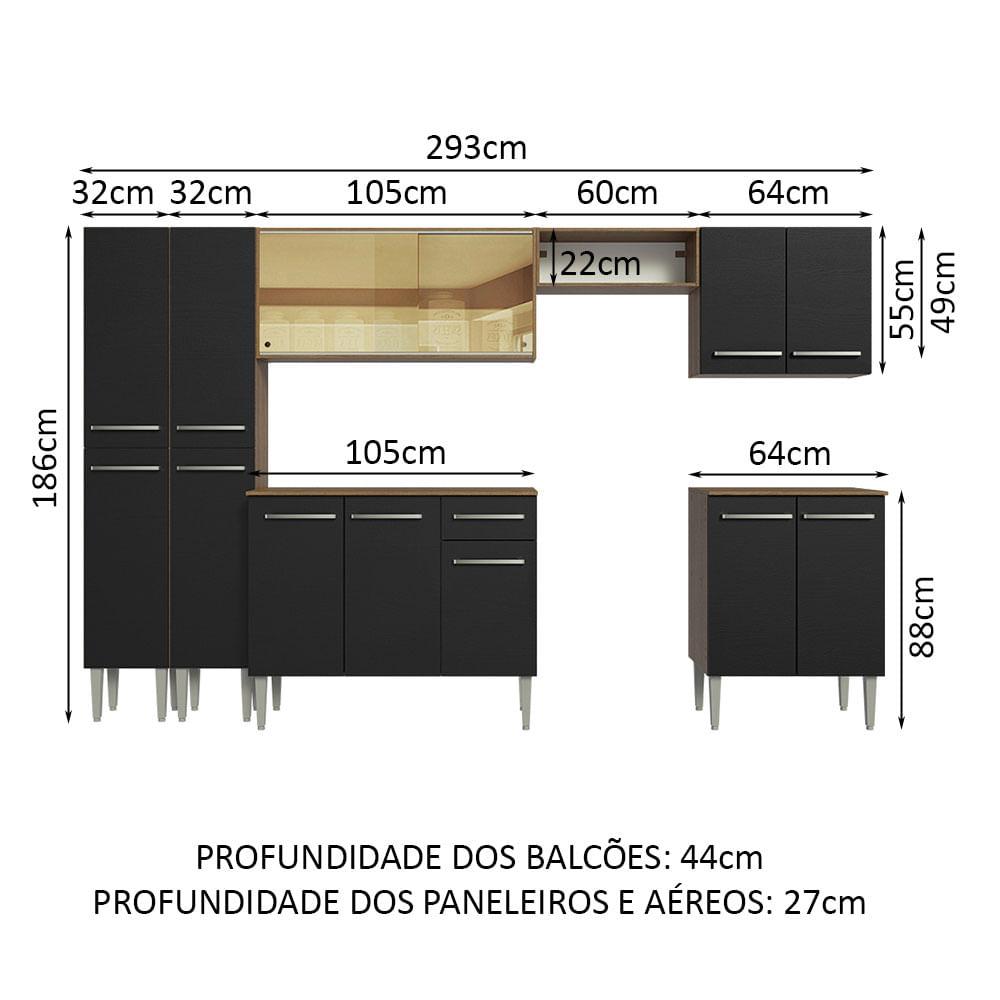 Foto 4 pulgar | Cocina Integral  Madesa Emilly 05