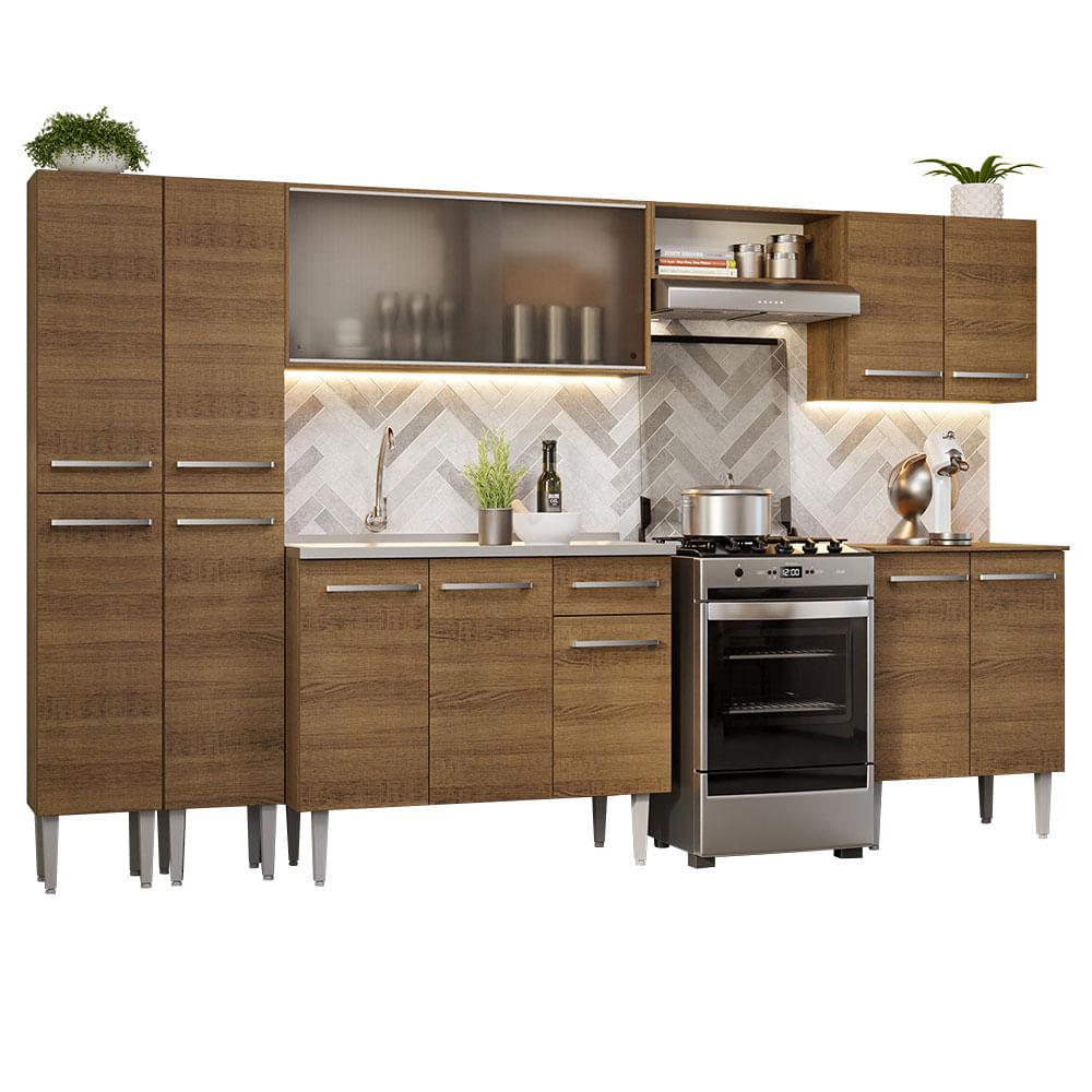 Cocina Integral 293cm Con Fregadero Emilly Madesa 06