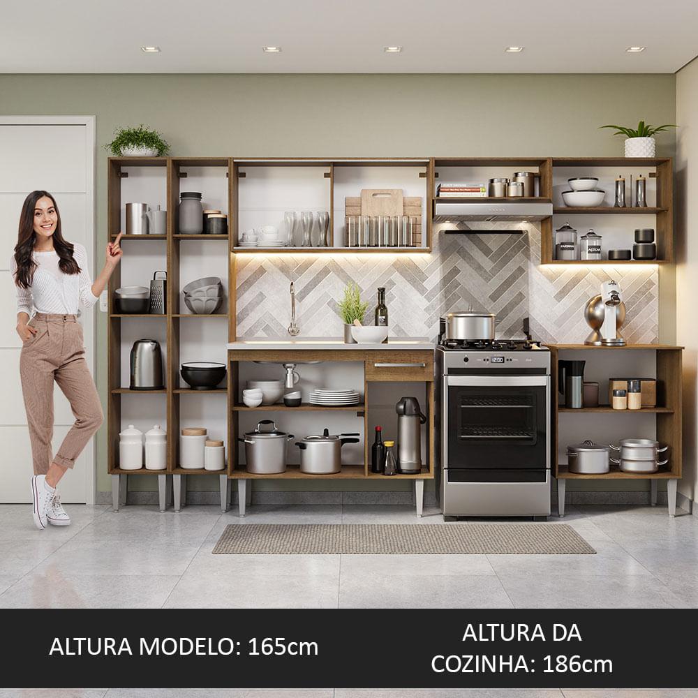 Foto 6 | Cocina Integral 293cm Con Fregadero Emilly Madesa 06