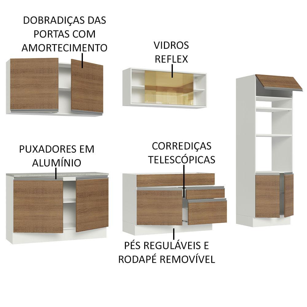 Foto 5 pulgar | Cocina Integral Madesa 310 cm Glamy  01