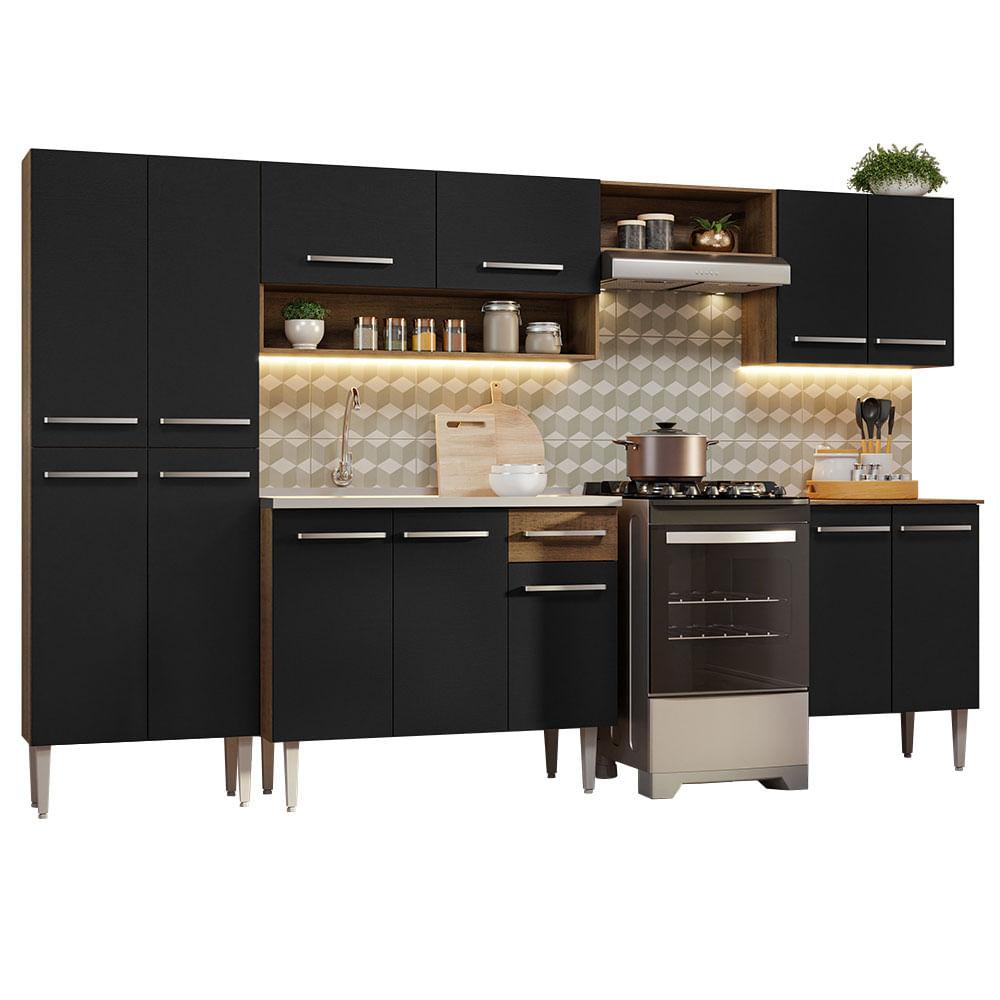 Cocina Integral 293cm Con Fregadero Emilly Madesa 08