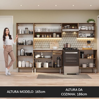 Foto 6 | Cocina Integral 293cm Con Fregadero Emilly Madesa 08
