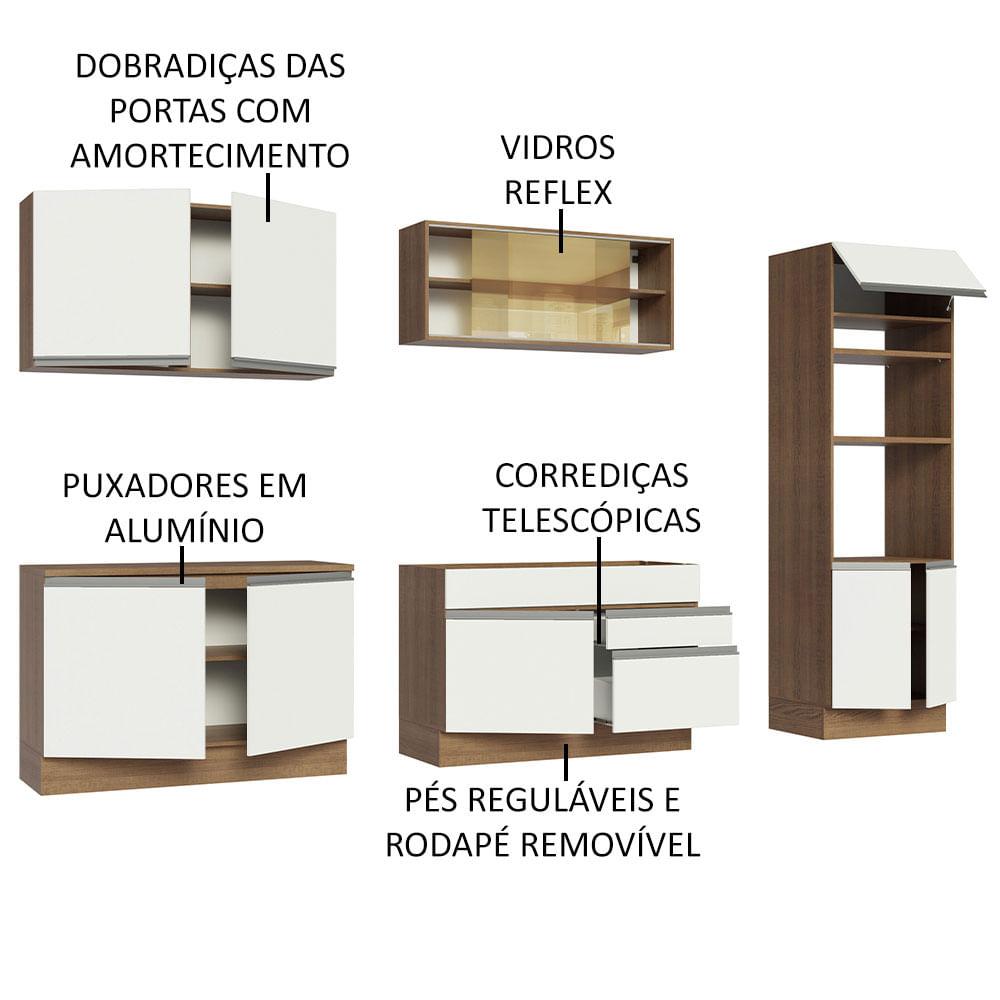 Foto 4 | Cocina Integral 310 cm Glamy Madesa 01