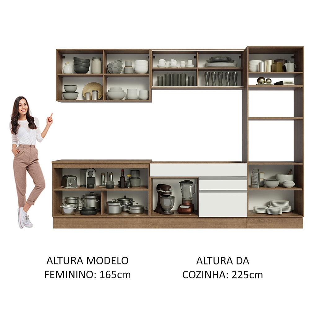 Foto 6 pulgar | Cocina Integral 310 cm Glamy Madesa 01