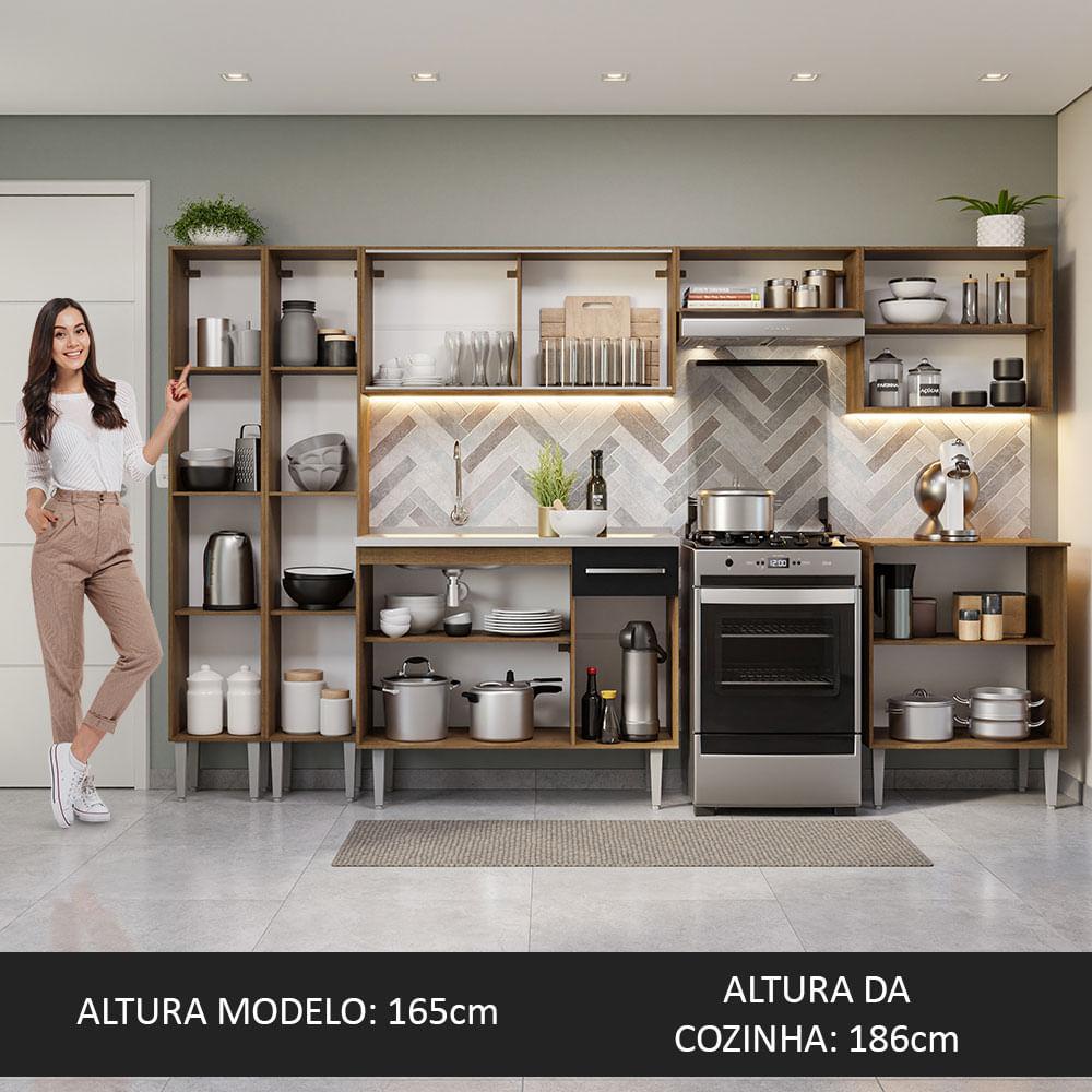 Foto 6 | Cocina Integral 293cm Con Fregadero Emilly Madesa 07