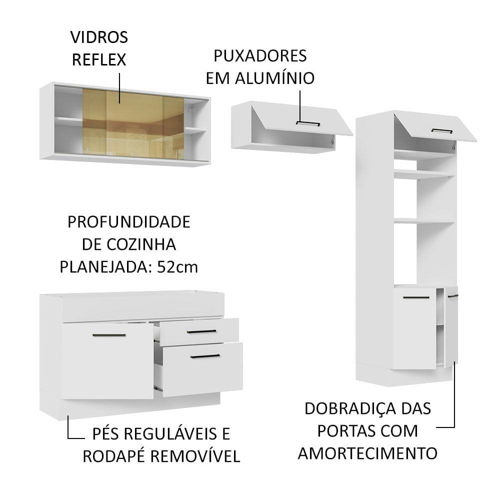 Foto 5 pulgar | Cocina Integral 270 cm Agata Madesa 05