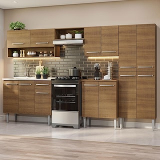 Foto 2 | Cocina Integral Madesa GREM293009 Marrón de 293 cm