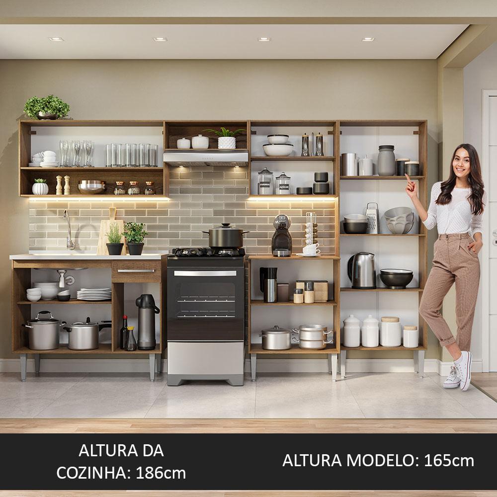 Foto 6 | Cocina Integral 293cm Con Fregadero Emilly Madesa 09