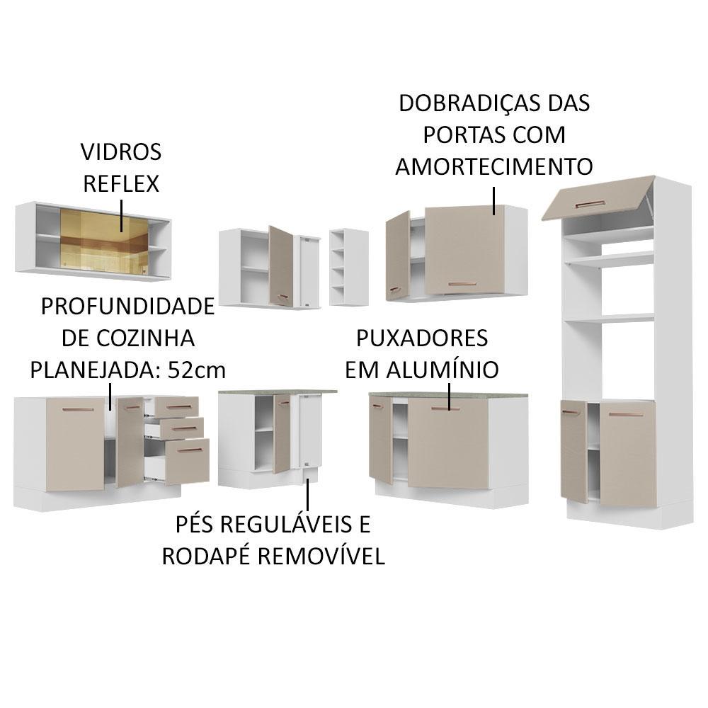 Foto 4 | Cocina Integral de Esquina 459cm Agata Madesa 01