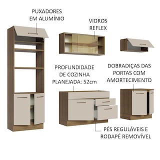Foto 4 | Cocina Integral 270 cm Agata Madesa 03