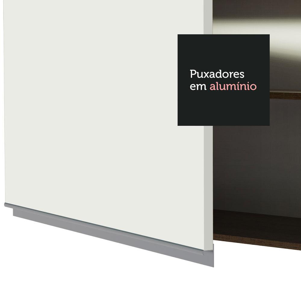 Foto 7 pulgar | Cocina Integral 220cm Marrón/blanco Glamy Madesa 01