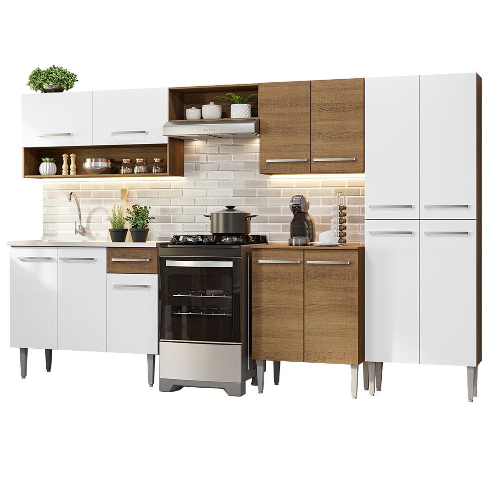 Cocina Integral 293cm Con Fregadero Emilly Madesa 09