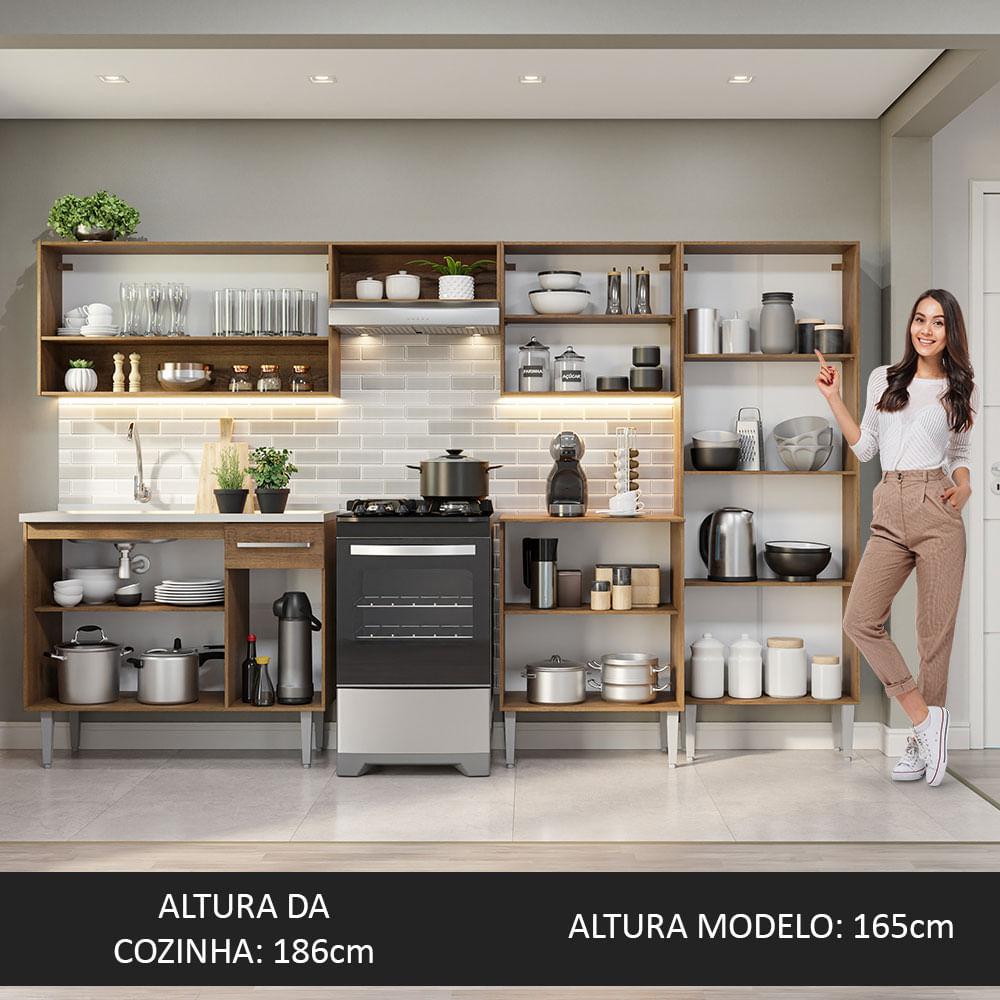 Foto 6 | Cocina Integral 293cm Con Fregadero Emilly Madesa 09