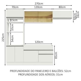 Foto 3 | Cocina Integral Glamy Madesa