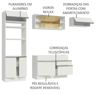 Foto 4 | Cocina Integral Glamy Madesa