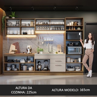 Foto 6 | Cocina Integral 310 cm Agata Madesa 01