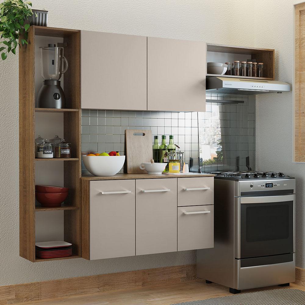 Foto 3 pulgar | Mueble de Cocina Compacta Ascendente Madesa Easy 180 cm