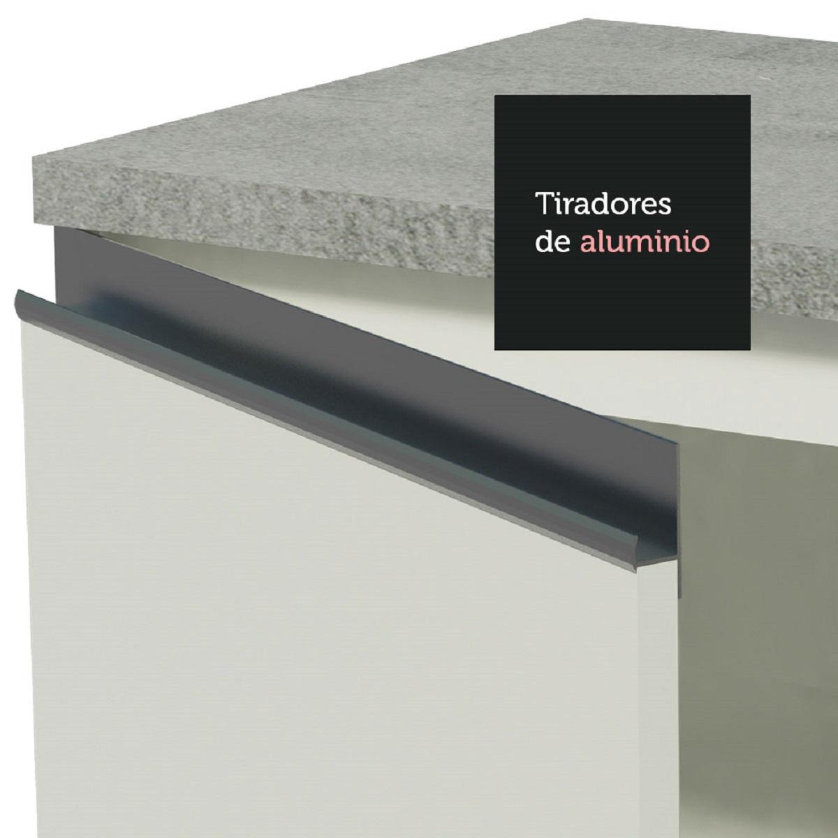 Foto 9 pulgar | Cocina Integral Madesa Glamy Sin Mesón de Acero 200 Cm