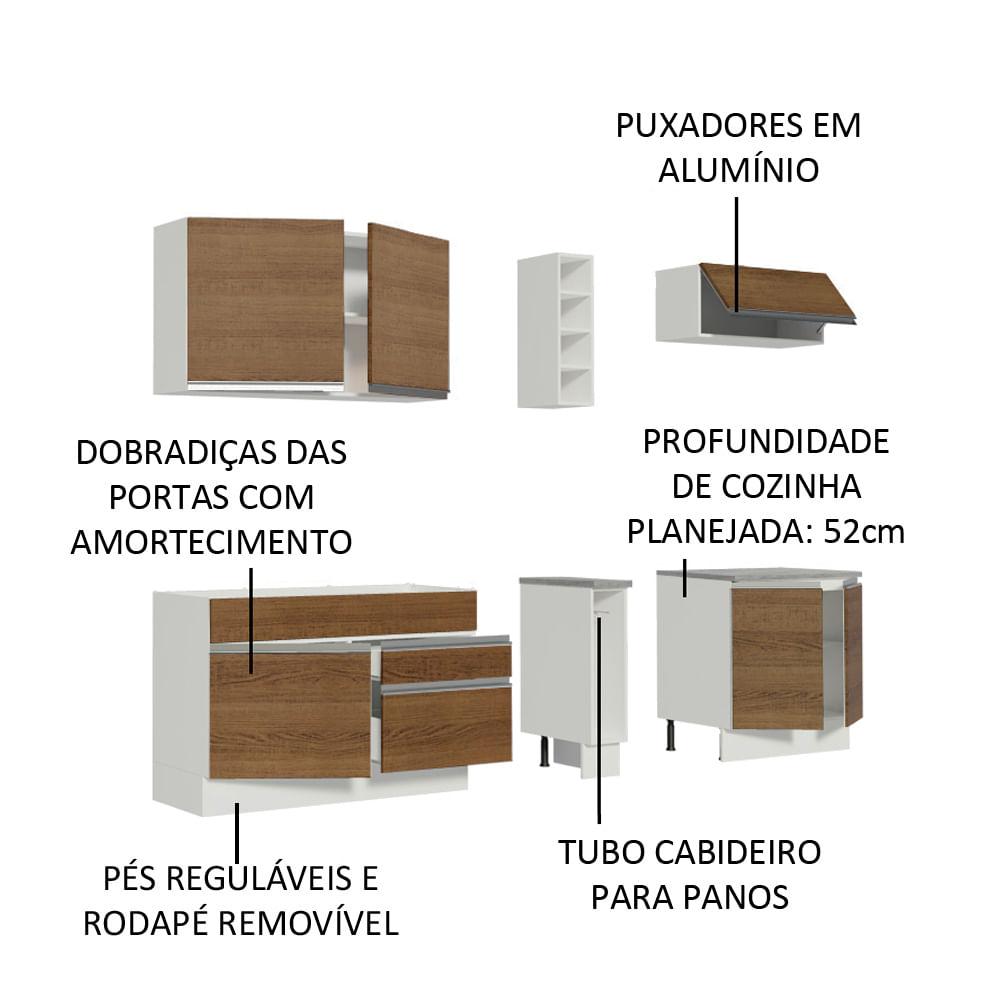 Foto 5 pulgar | Cocina Integral Completa Modular Madesa Glamy Mm