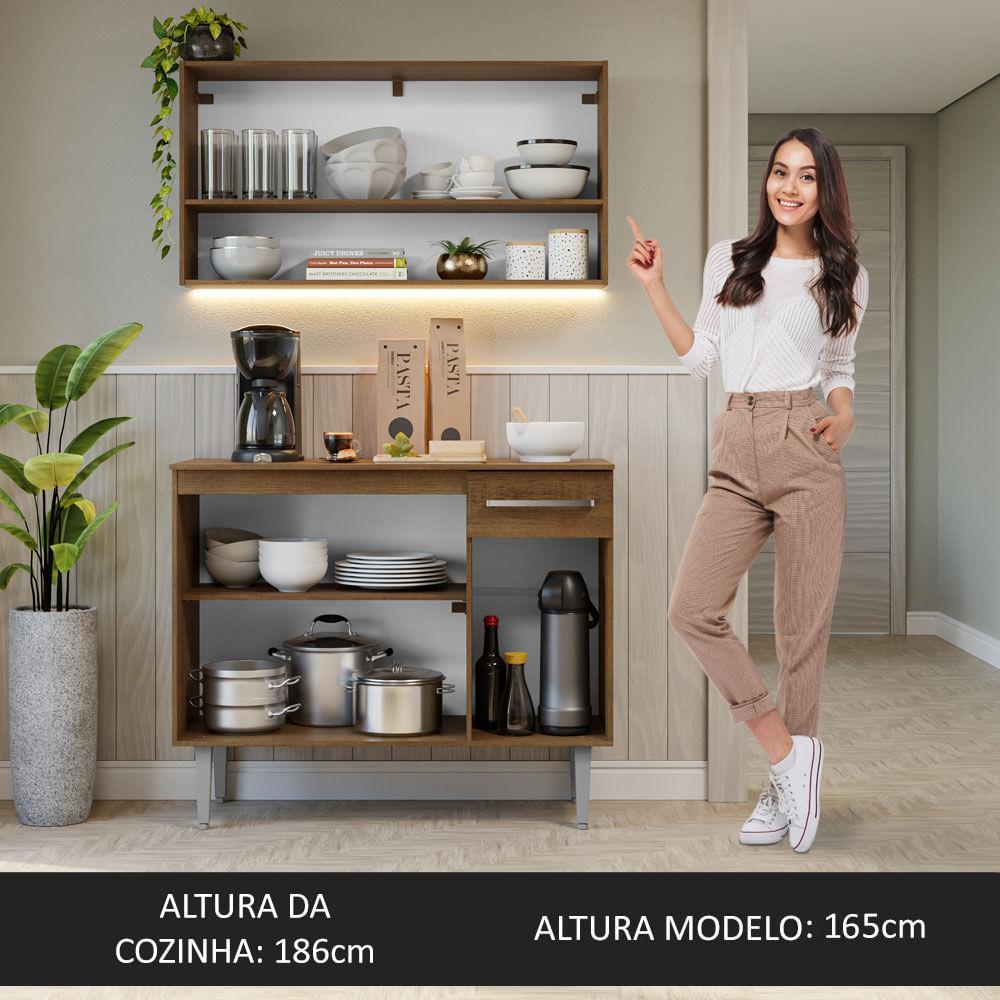 Foto 7 pulgar | Cocina Integral Modular Madesa Emilly 105cm Mg