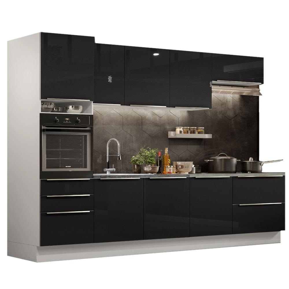 Foto 2 pulgar | Cocina Integral Modular Madesa Lux 320cm Bn