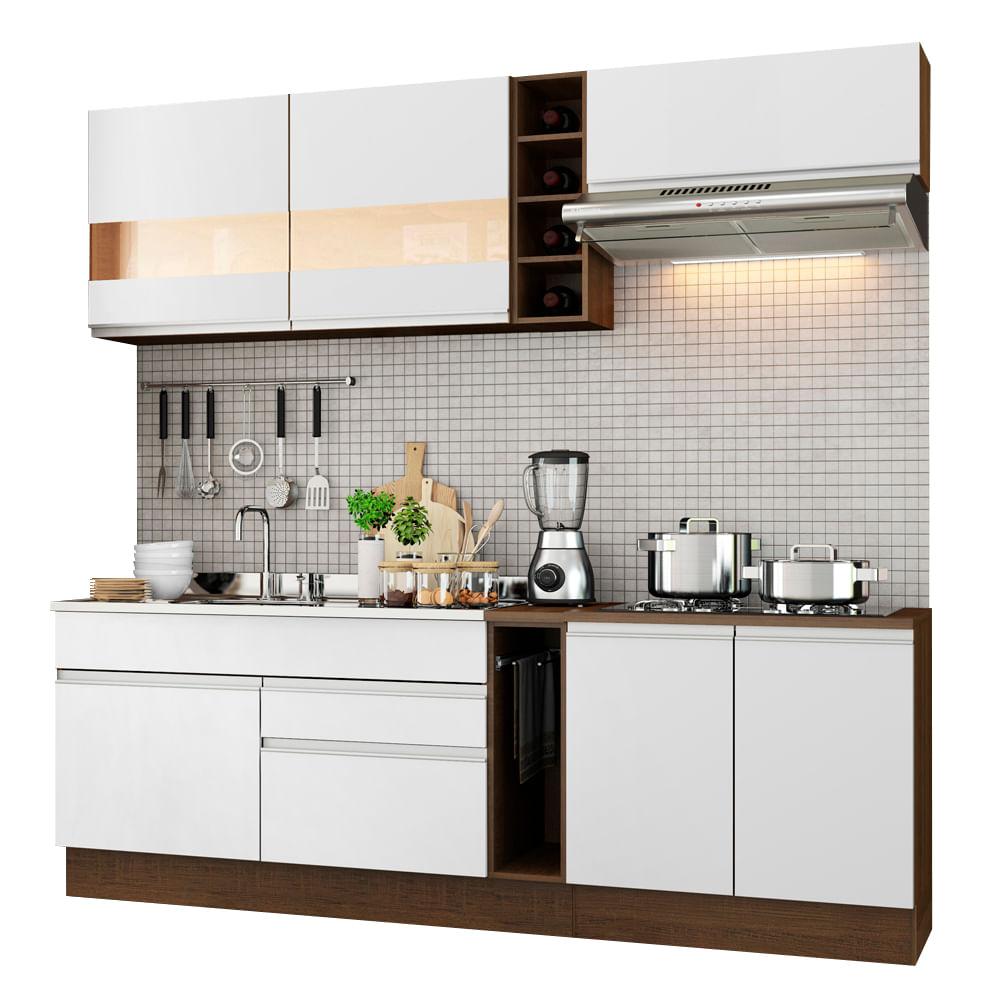 Foto 2 pulgar | Cocina Integral Modular Madesa Parma 220cm Mb