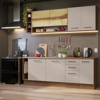 Foto 2 | Cocina Integral Modular Completo Agata Madesa 220cm Mc