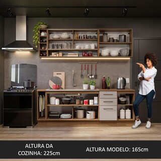 Foto 5 | Cocina Integral Modular Completo Agata Madesa 220cm Mc