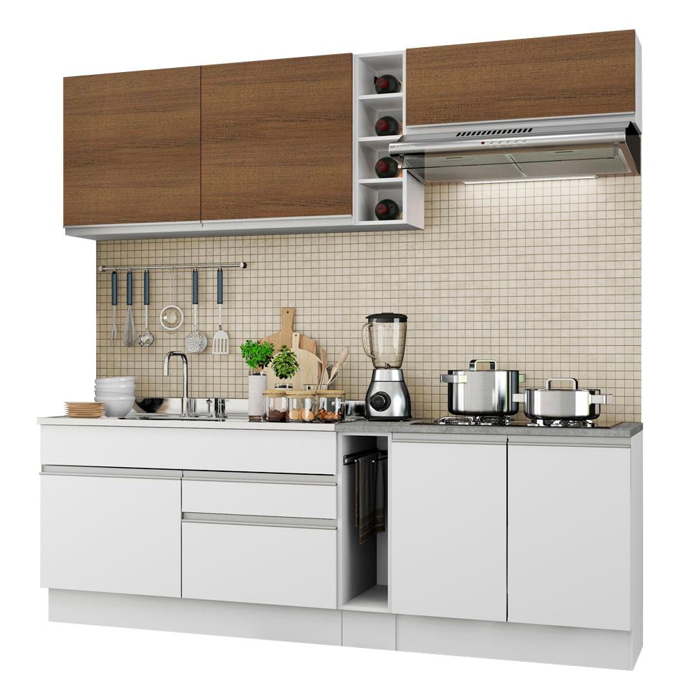 Cocina Integral Madesa Glam Blanca