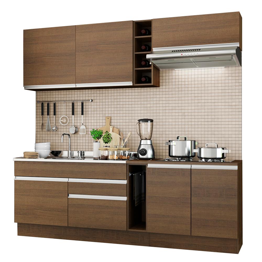 Foto 2 pulgar | Cocina Integral Modular Madesa Parma 220cm Mm