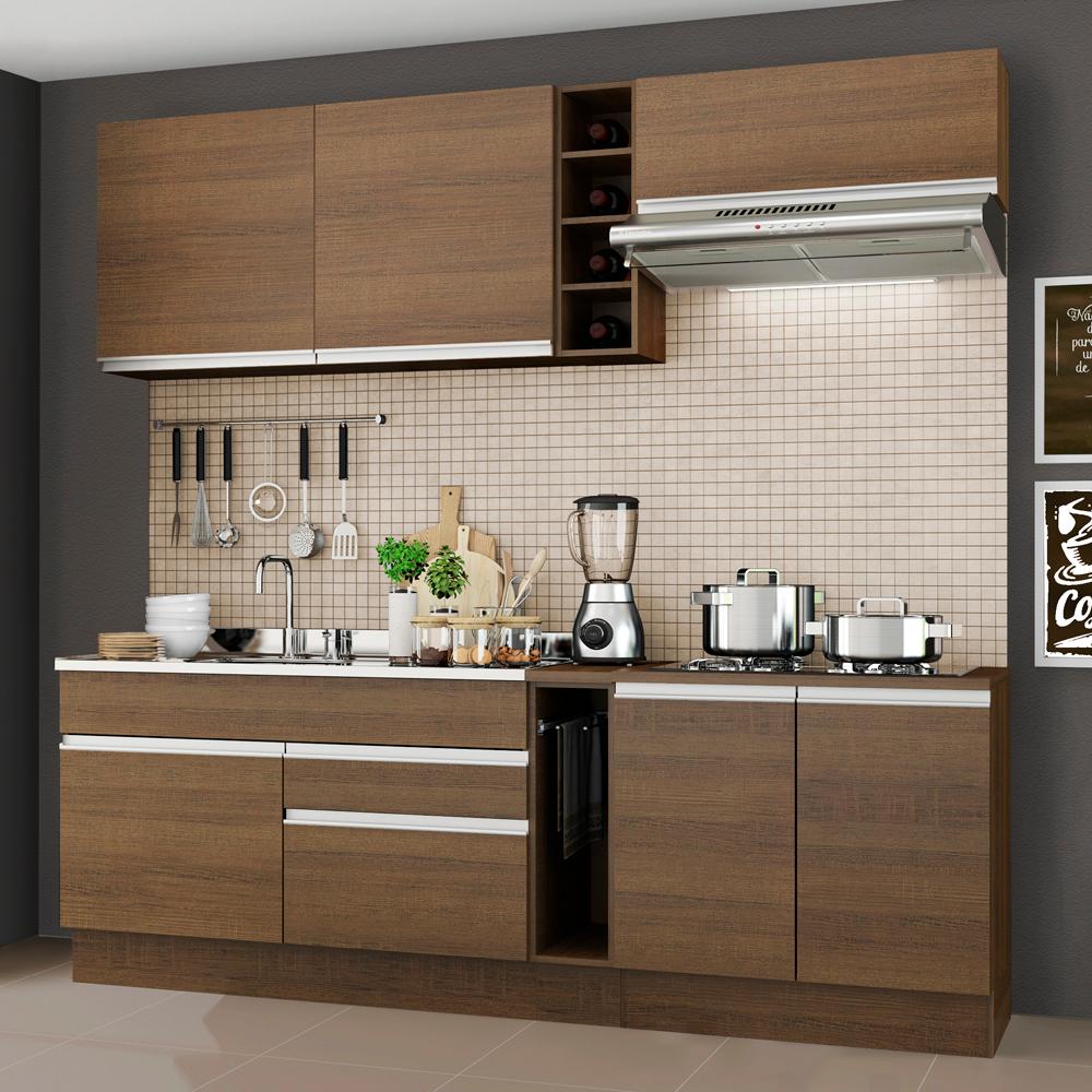 Foto 3 pulgar | Cocina Integral Modular Madesa Parma 220cm Mm