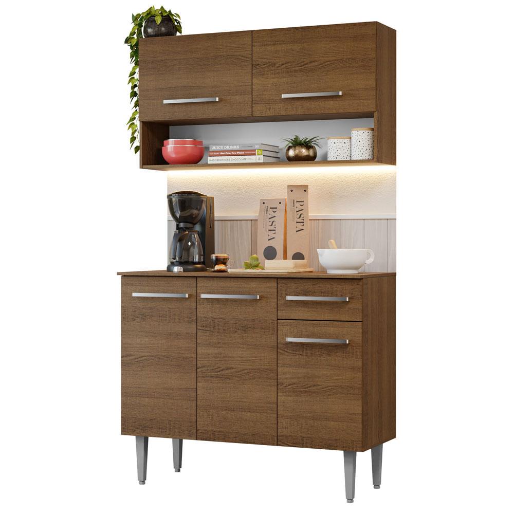 Cocina Integral Modular Madesa Emilly 105cm Mm