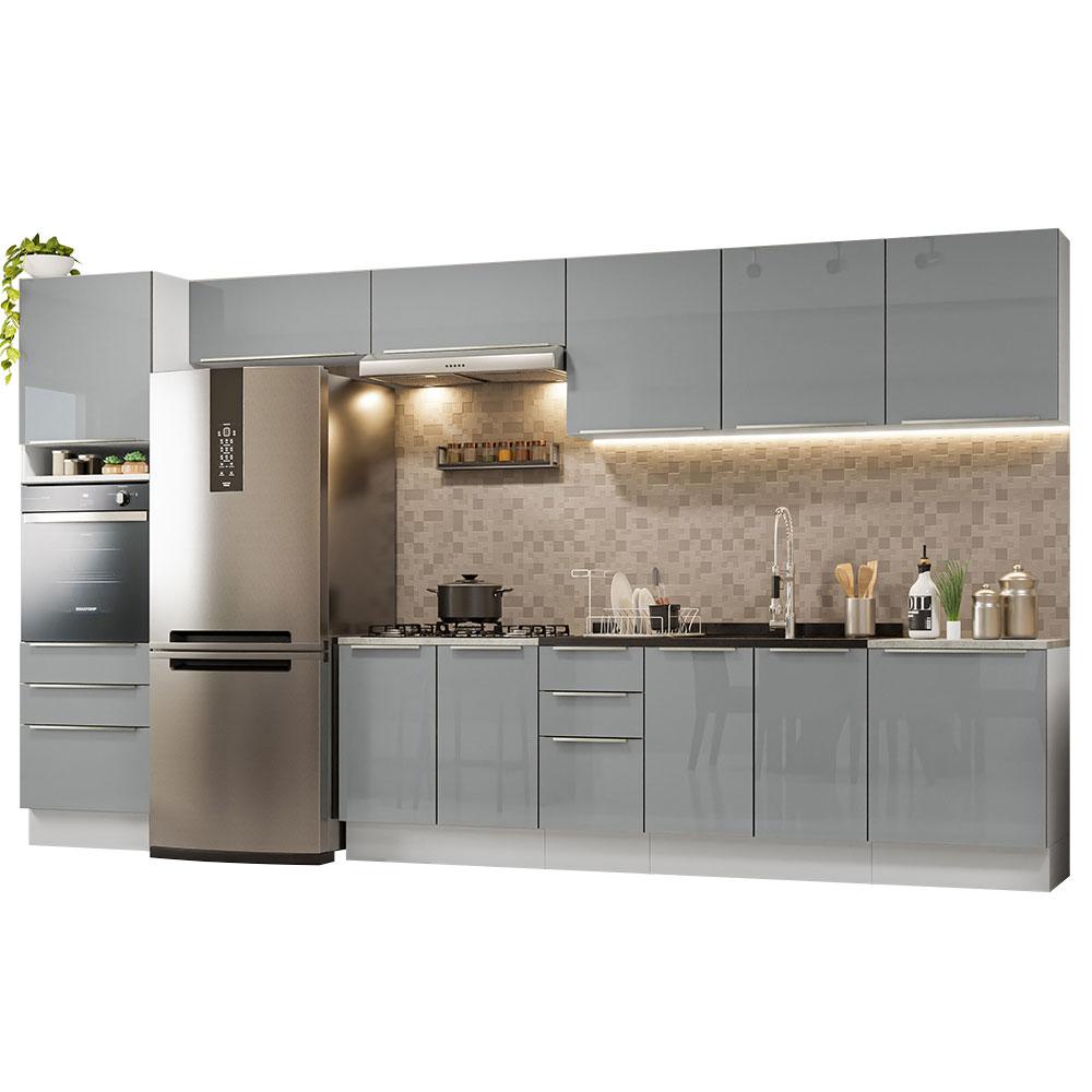 Cocina Integral Modular Madesa Lux 400cm Bg