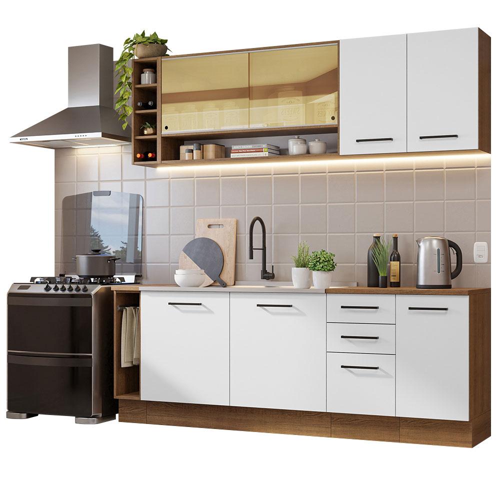 Cocina Integral Modular Agata Madesa 220cm Mb