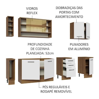 Foto 4 | Cocina Integral Modular Agata Madesa 220cm Mb