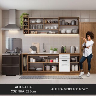 Foto 5 | Cocina Integral Modular Agata Madesa 220cm Mb