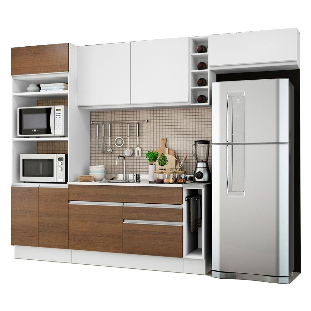 Foto 2 pulgar | Cocina Integral Completa Modular Madesa Glamy 290cm Mb