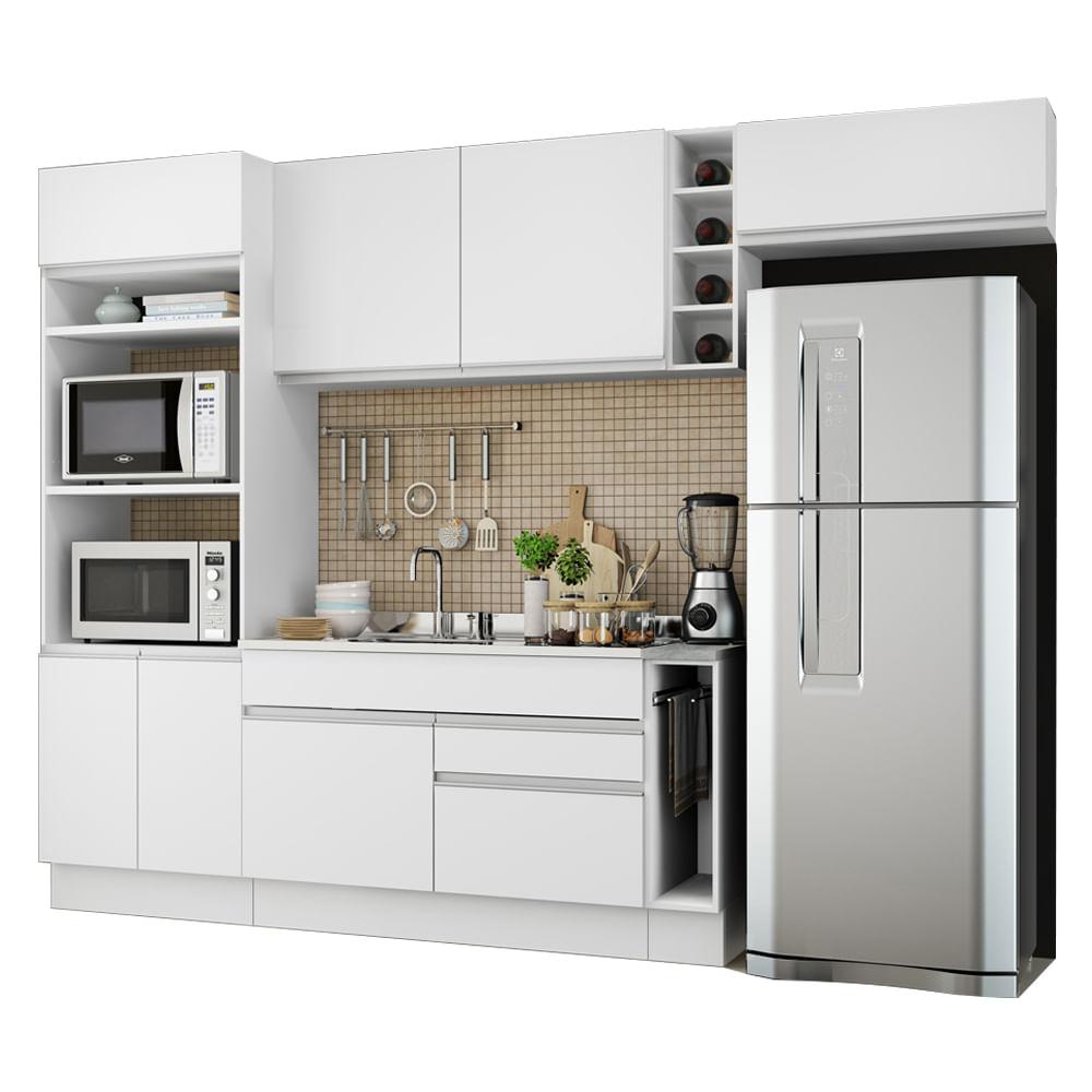 Foto 2 pulgar | Cocina Integral Completa Modular Madesa Safira 290cm Bb 04