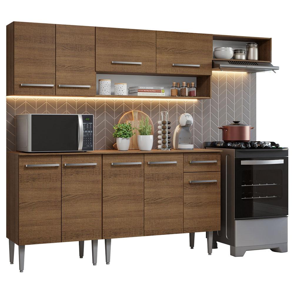 Foto 2 pulgar | Cocina Integral Completa Modular Madesa Emilly 229cm Mm 13