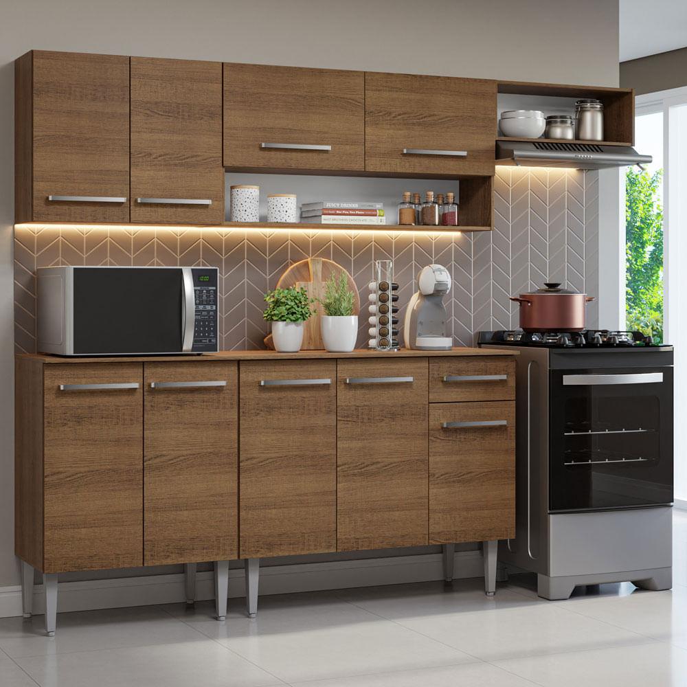 Foto 3 pulgar | Cocina Integral Completa Modular Madesa Emilly 229cm Mm 13