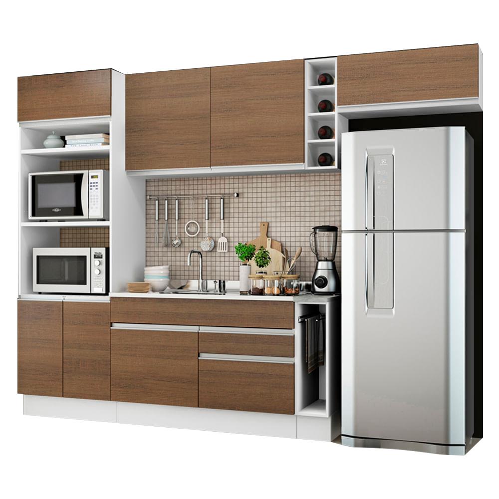 Foto 2 pulgar | Cocina Integral Completa Modular Madesa Glamy 290cm Bm 01