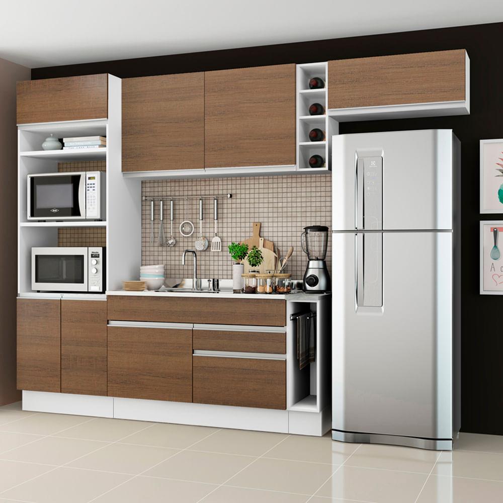 Foto 3 pulgar | Cocina Integral Completa Modular Madesa Glamy 290cm Bm 01