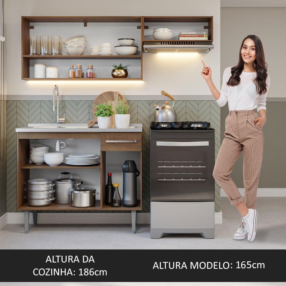 Foto 7 | Cocina Integral Madesa Emily de 165 cm