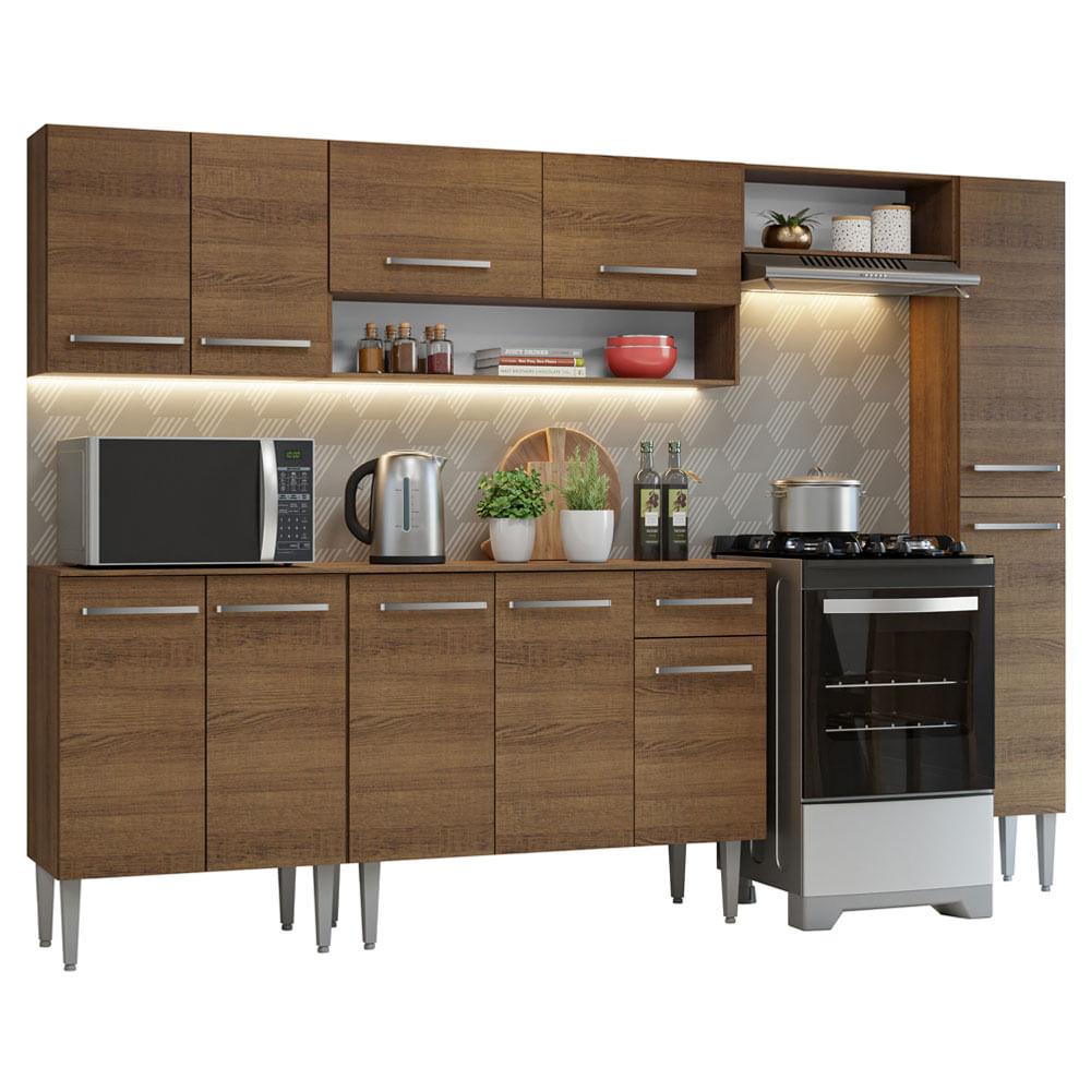 Foto 2 pulgar | Cocina Integral Completa Modular Madesa Emilly 261cm Mm 09