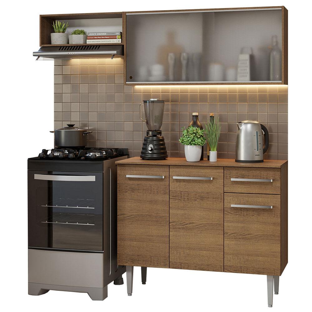 Cocina Integral Completa Modular Madesa Emilly 165cm Mm 03