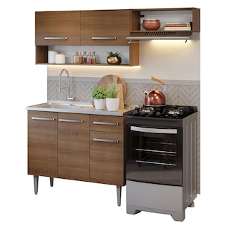 Foto 1 | Cocina Integral Modular 165cm Con Tarja Mm Emilly Madesa 09 Mm