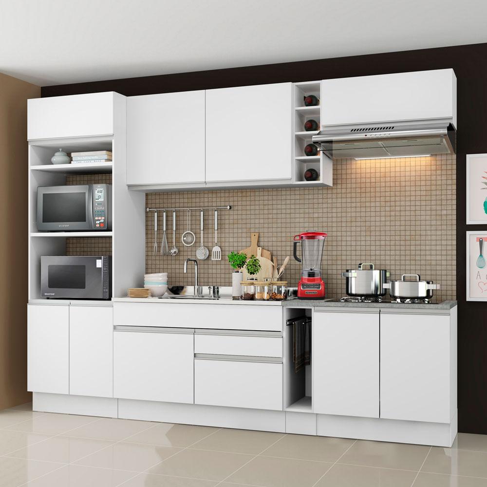 Foto 3 pulgar | Cocina Integral Completa Modular Madesa Vicenza 290cm Bb