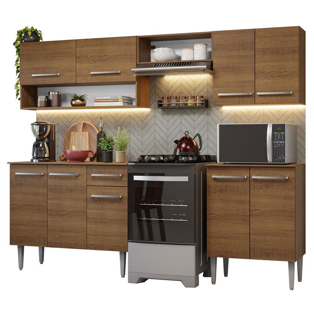 Foto 2 pulgar | Cocina Integral Completa Modular Madesa Emilly 229cm Mm 15