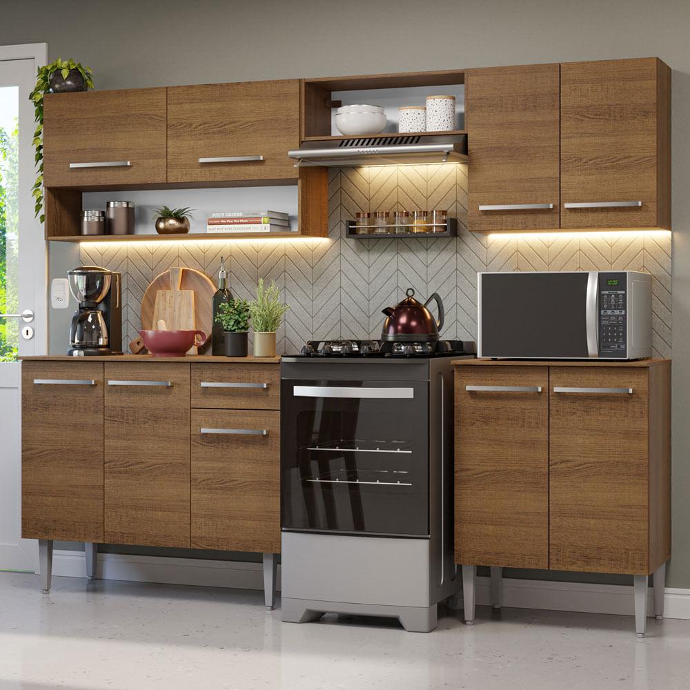 Foto 3 pulgar | Cocina Integral Completa Modular Madesa Emilly 229cm Mm 15